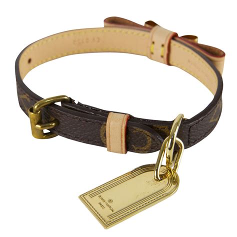 louis vuitton dog collar xs|louis vuitton dog leash.